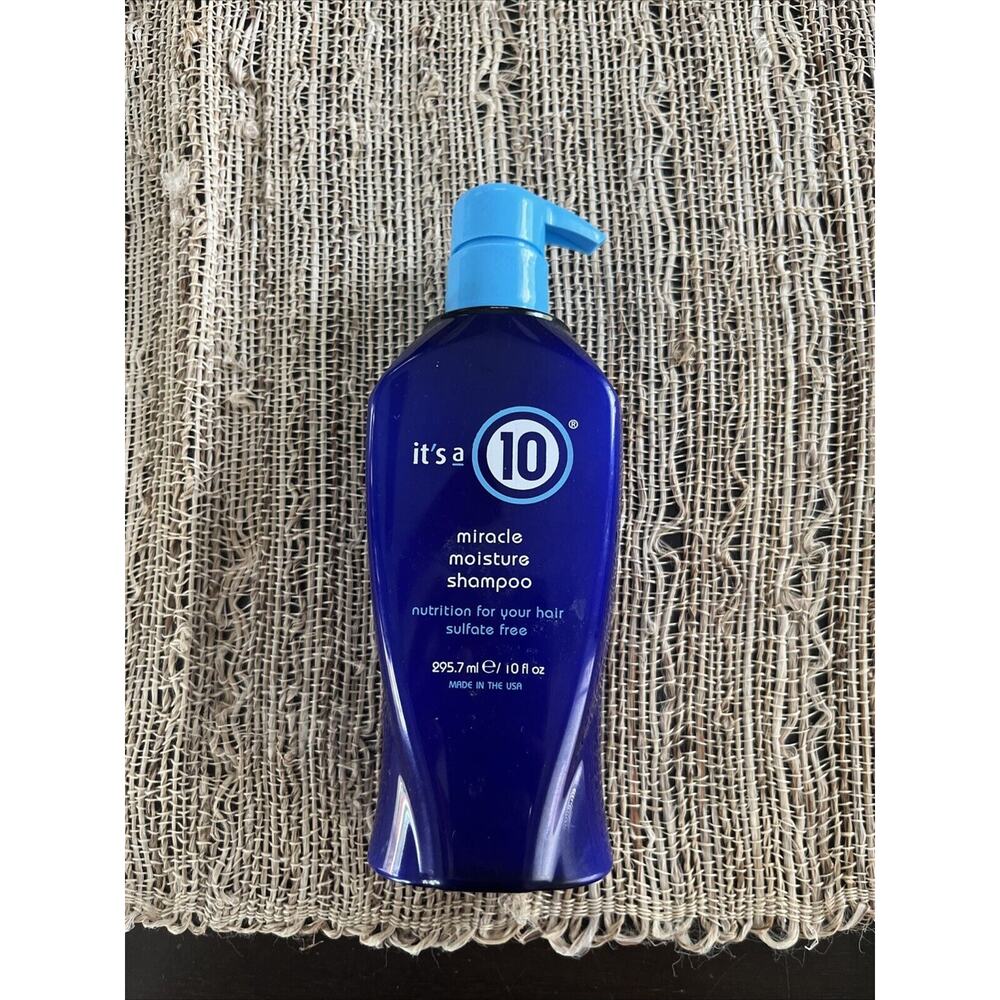 It's A 10 Miracle Moisture Shampoo 10 Oz NEW Nutrients Healing